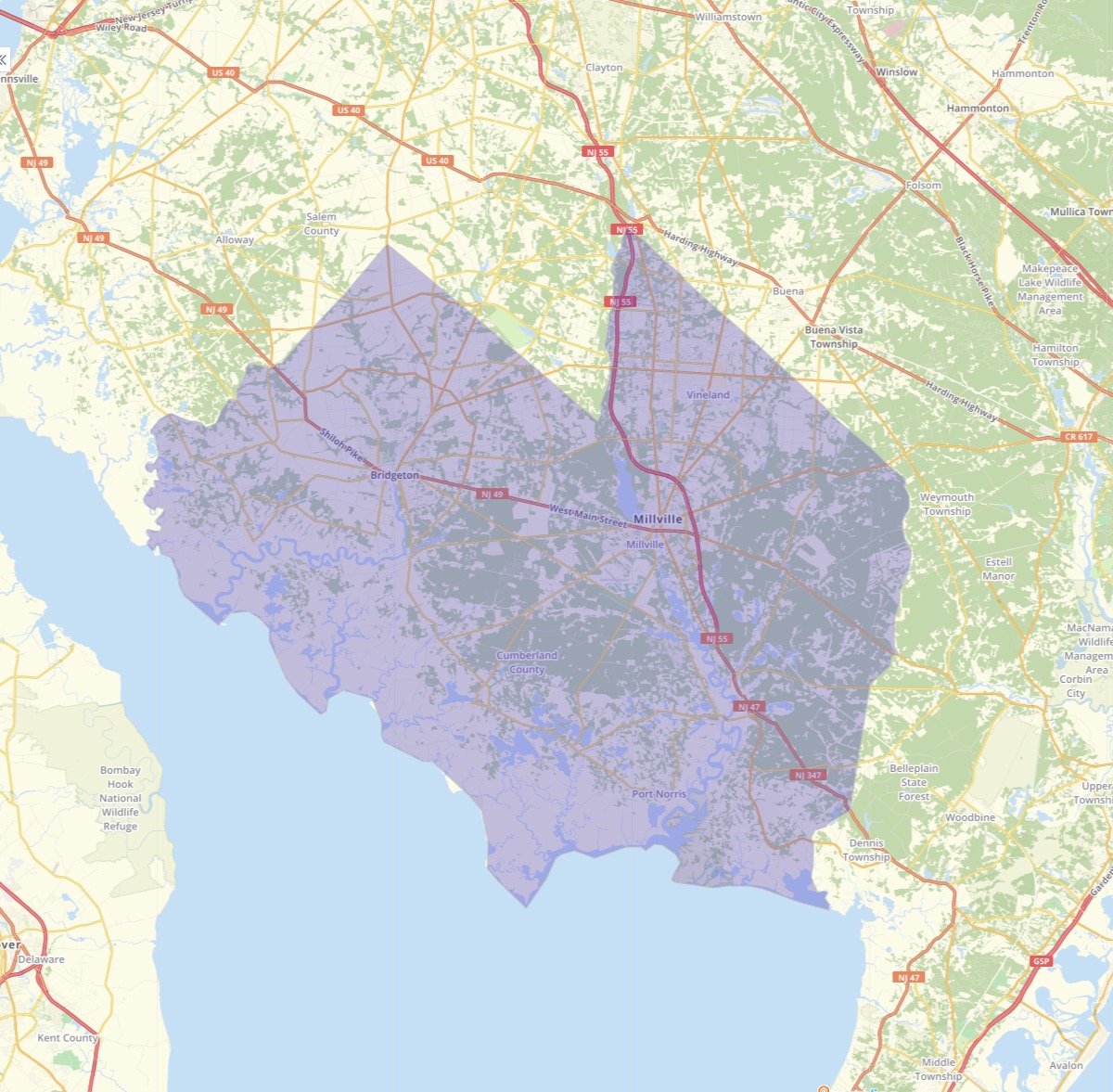 ADOPT A ZIP CODE CUMBERLAND COUNTY